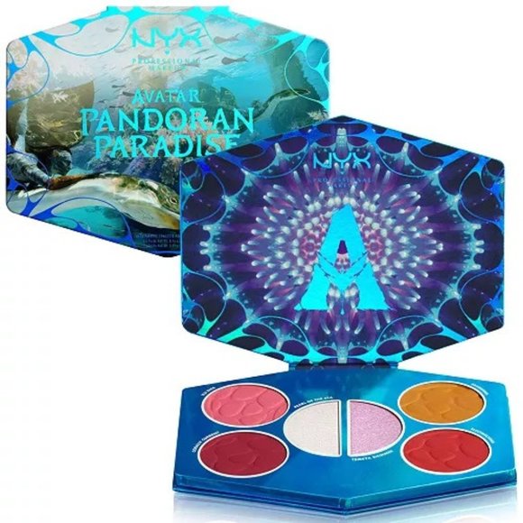NYX Other - NYX AVATAR 2 PANDORAN PARADISE 6 MATTE BLUSH & PEARLESCENT HIGHLIGHTER PALETTE